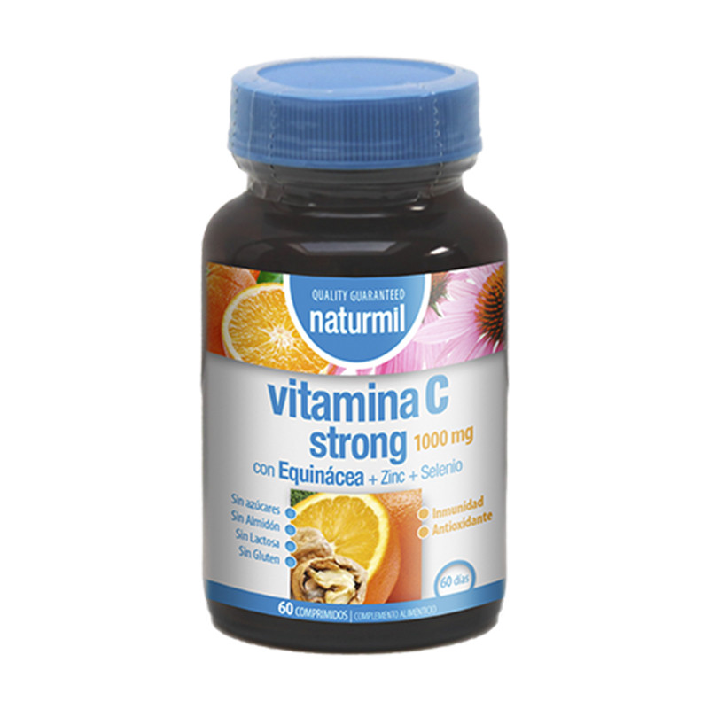 VITAMINA C STRONG 1000Mg 60 COMPRIMIDOS NATURMIL