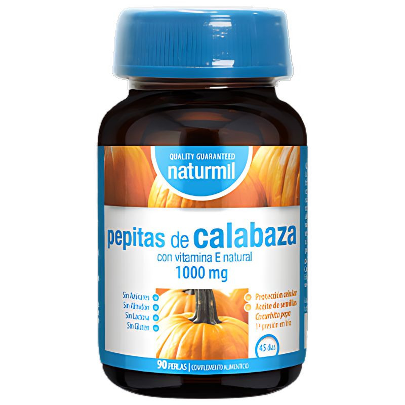 CALABAZA (Pepitas) 1000MG 90 PERLAS NATURMIL