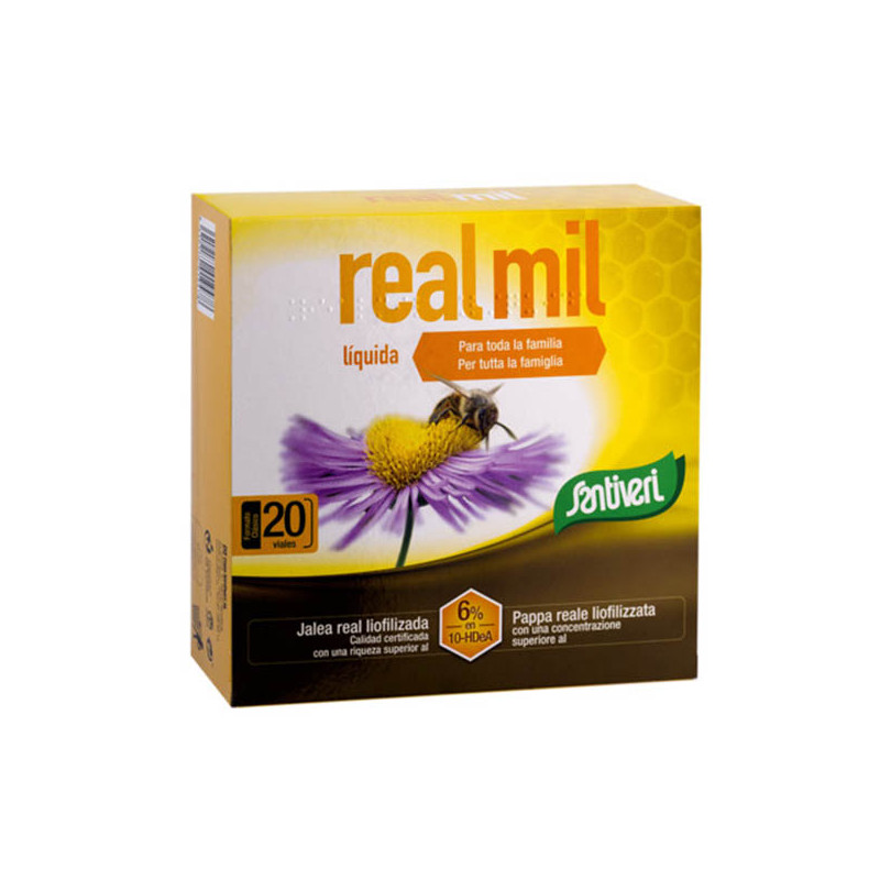 REALMIL LIQUIDA 20 VIALES SANTIVERI