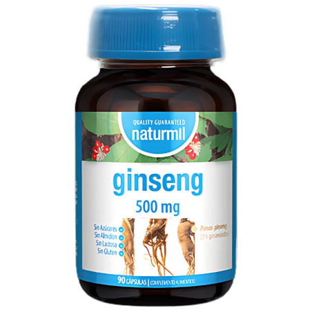 GINSENG 500MG 90 CÁPSULAS NATURMIL