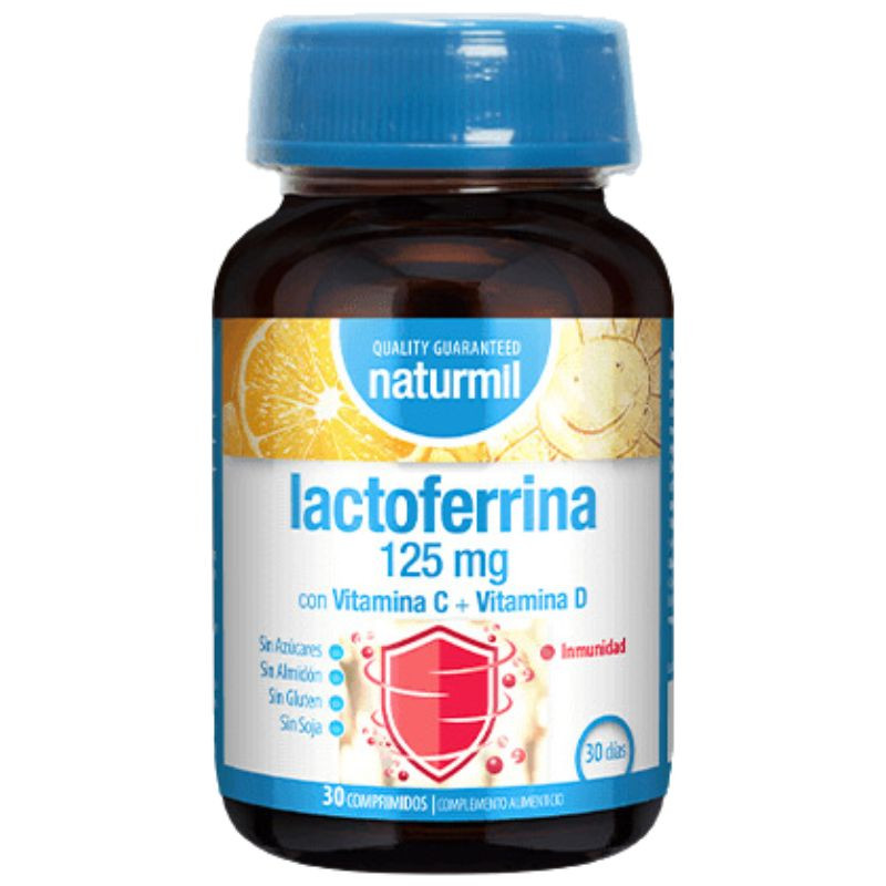 LACTOFERRINA 125MG 30 COMPRIMIDOS NATURMIL