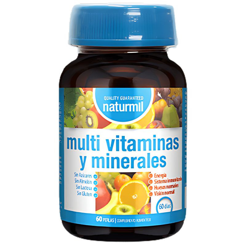 MULTIVITAMINAS & MINERALES 60 PERLAS NATURMIL