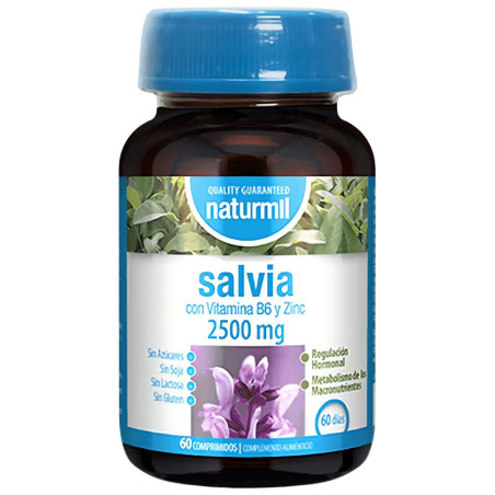 SALVIA 2500MG 60 COMPRIMIDOS NATURMIL