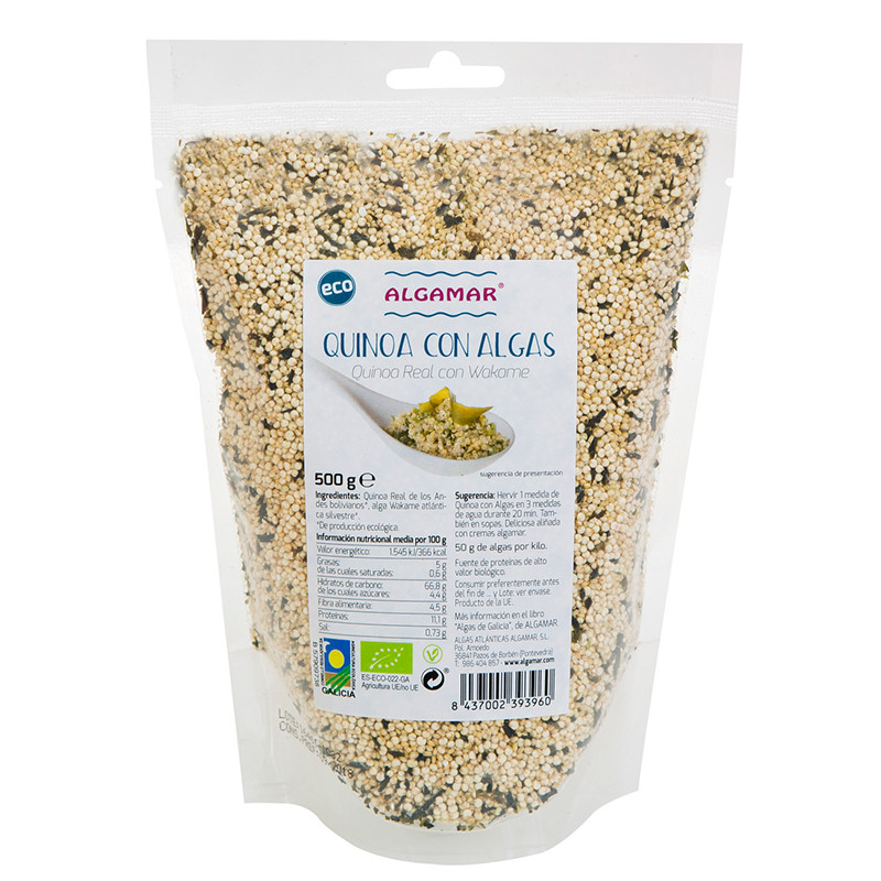 QUINOA CON ALGAS 500Gr. ALGAMAR