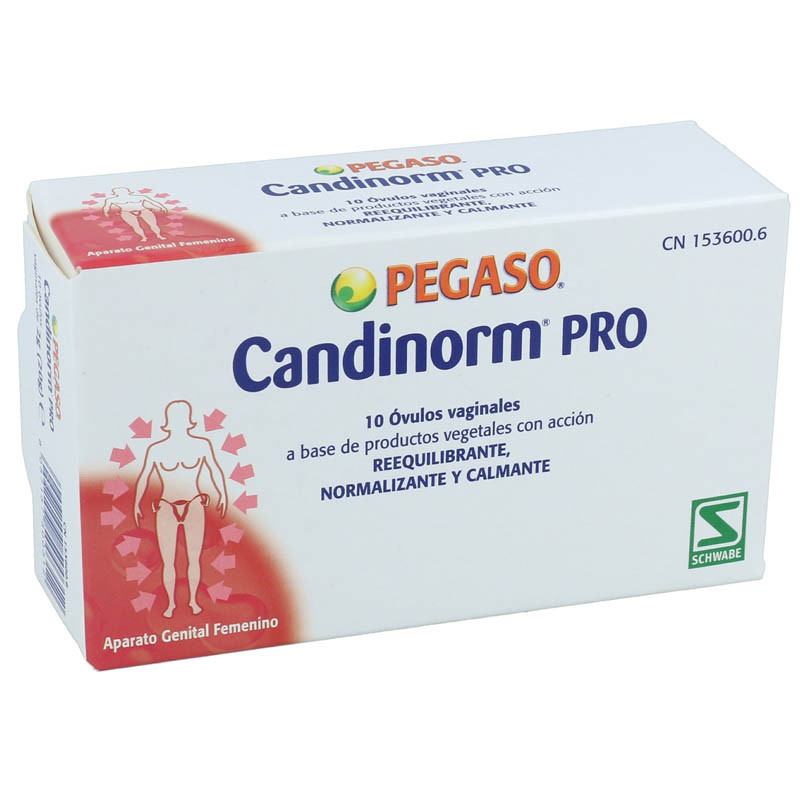 CANDINORM PRO 10 OVULOS PEGASO