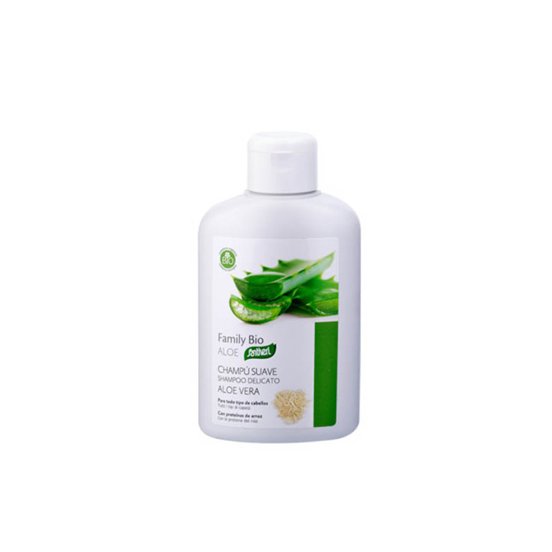 F-ALOE VERA CHAMPU SUAVE BIO 250Ml. SANTIVERI