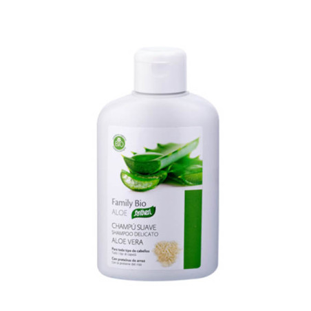 F-ALOE VERA CHAMPU SUAVE BIO 250Ml. SANTIVERI