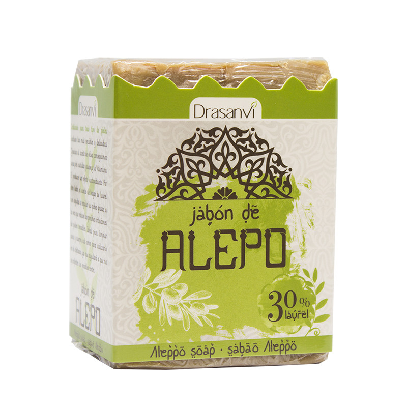 JABON ALEPO Y LAUREL 200Gr. DRASANVI