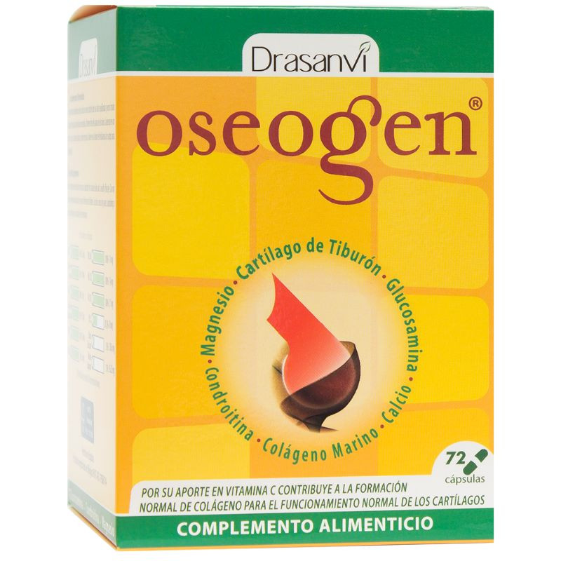 OSEOGEN ALIMENTO ARTICULAR 72 CAPSULAS DRASANVI