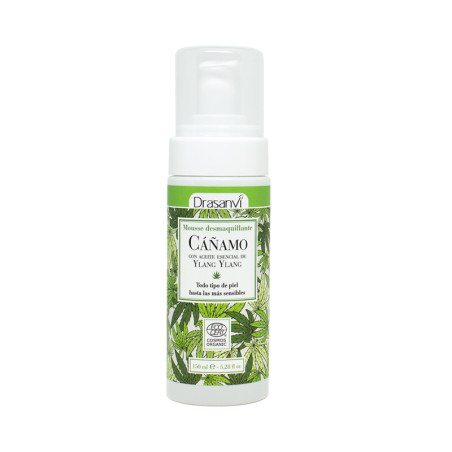 MOUSSE DESMAQUILLANTE CAÑAMO BIO 150Ml. DRASANVI