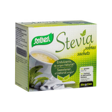 STEVIA POLVO SOBRES 50Gr. SANTIVERI