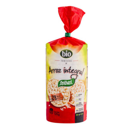 TORTITAS ARROZ BIO 100Gr. SANTIVERI