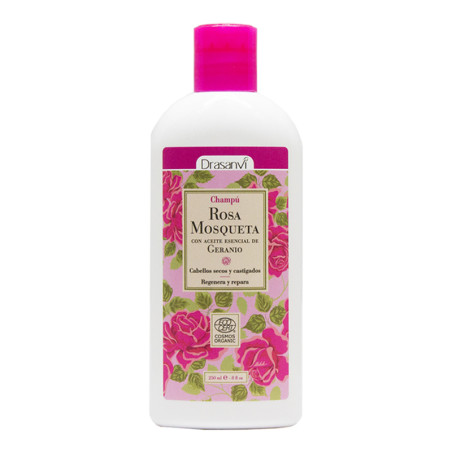 CHAMPU ROSA MOSQUETA BIO 250Ml. DRASANVI