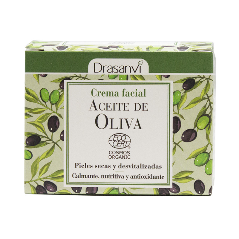 CREMA FACIAL ACEITE DE OLIVA BIO 50Ml. DRASANVI