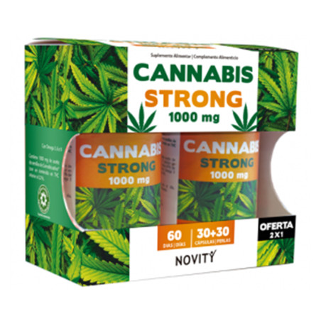 CANNABIS STRONG 1.000Mg. 30+30 PERLAS NOVITY