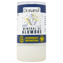 DESODORANTE ALUMBRE MINERAL CRISTAL 120GR DRASANVI