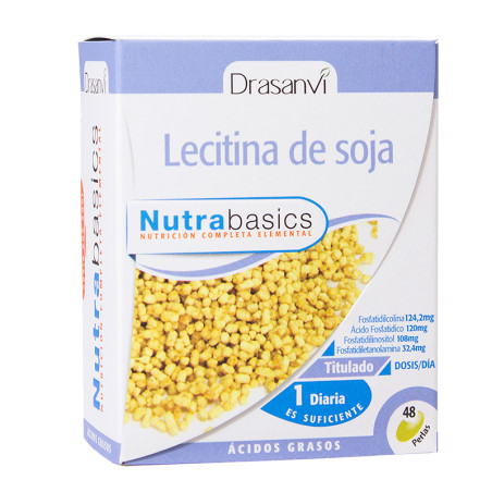 LECITINA DE SOJA 1200Mg. 48  PERLAS DRASANVI