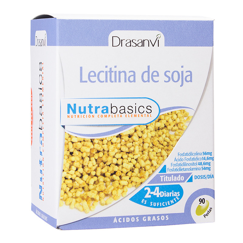 LECITINA DE SOJA 540Mg. 90 PERLAS DRASANVI