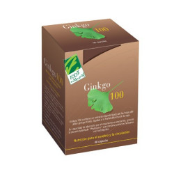 GINKGO 100 60 CAPSULAS 100% NATURAL