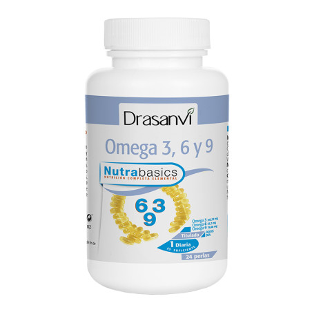 OMEGA 3-6-9 1.000Mg. 24 PERLAS DRASANVI