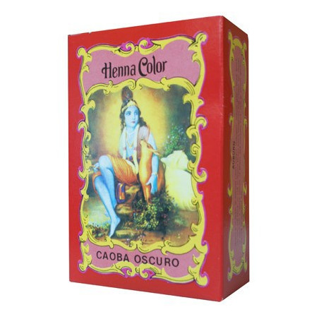 HENNA CAOBA OSCURO POLVO RADHE SHIAM