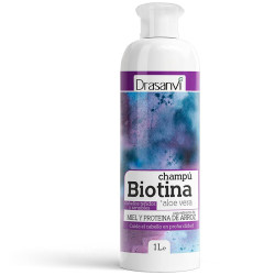 CHAMPU BIOTINA Y ALOE VERA CABELLO TEÑIDOS 1Lt. DRASANVI