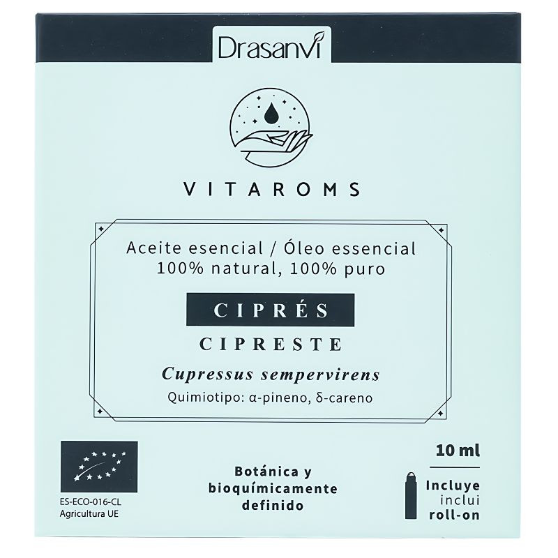 ACEITE ESENCIAL CIPRES BIO 10ML VITAROMS DRASANVI