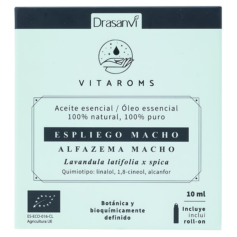 ACEITE ESENCIAL ESPLIEGO MACHO BIO 10ML VITAROMS DRASANVI