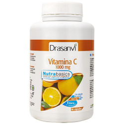 VITAMINA C 1000MG 90 CÁPSULAS NUTRABASICS DRASANVI