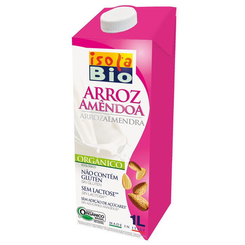 BEBIDA DE ARROZ Y ALMENDRAS BIO 1Lt. ISOLA BIO