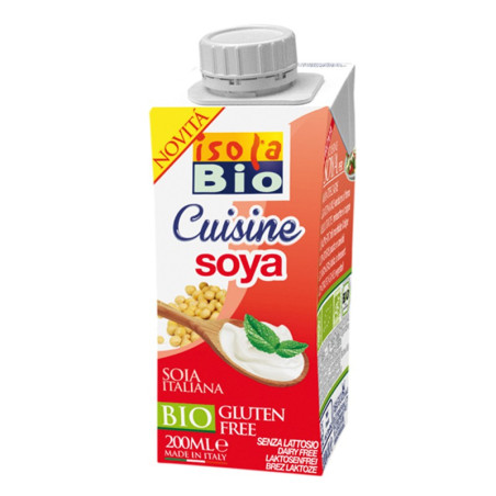 CREMA PARA COCINAR DE SOJA BIO 200Ml. ISOLA BIO