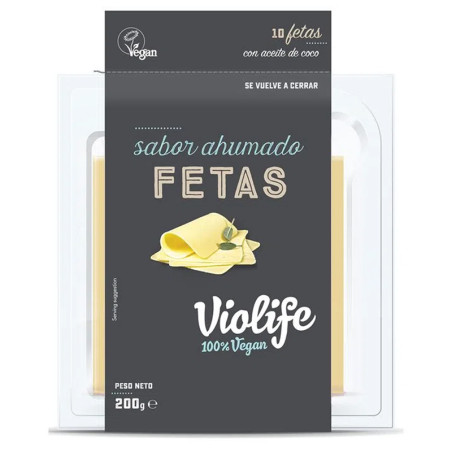 LONCHAS VEGANAS AHUMADO 200Gr. VIOLIFE