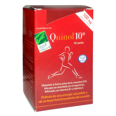 QUINOL10 100Mg. 60 PERLAS 100% NATURAL