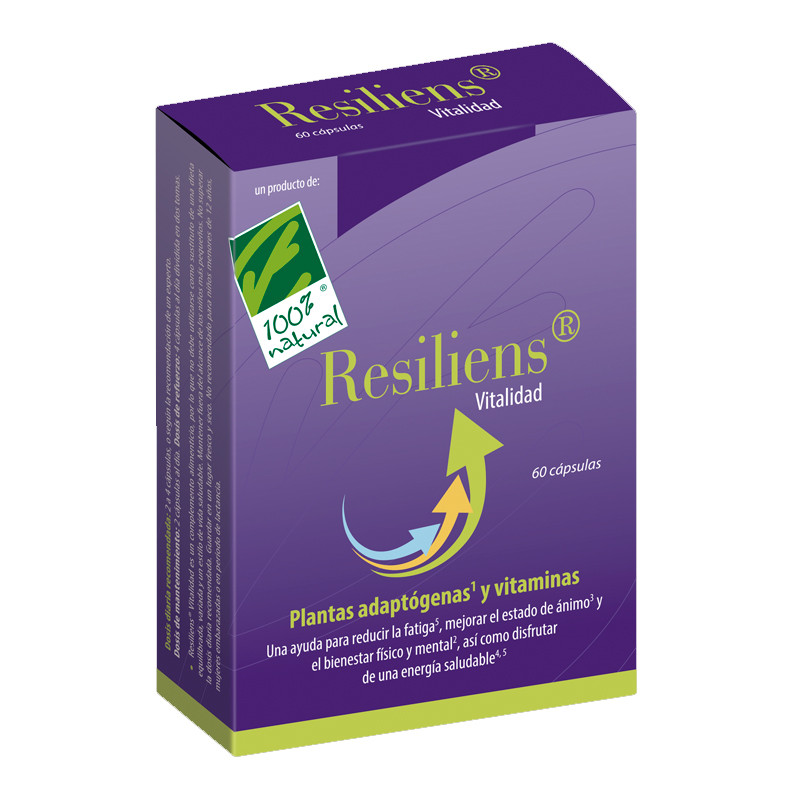 RESILIENS VITALIDAD 60 CAPSULAS 100% NATURAL