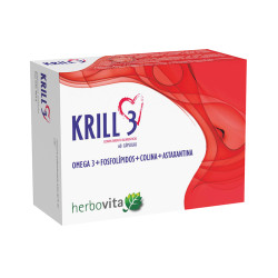 KRILL3 60 PERLAS HERBOVITA