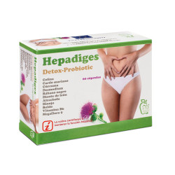 HEPADIGES: DETOX PROBIOTIC 60 CAPSULAS DIS