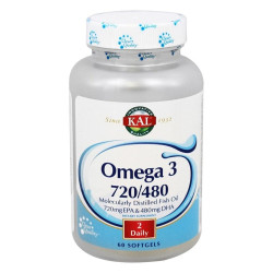 OMEGA 3 720/480 60 PERLAS KAL