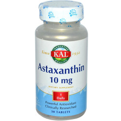 ASTAXANTHIN 10Mg. 60 CAPSULAS KAL