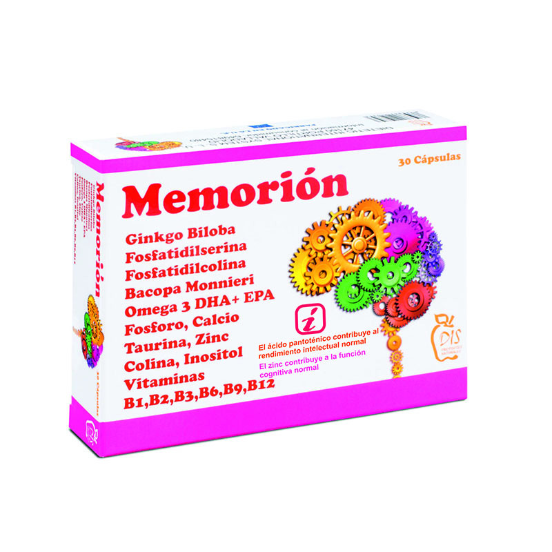 MEMORION 30 CAPSULAS DE 500Mg. DIS