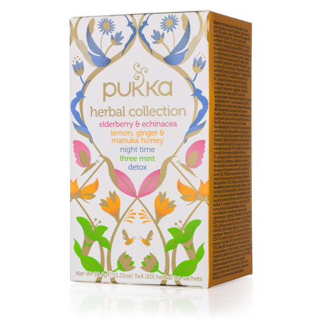 INFUSION HERBAL COLECCION 20 FILTROS PUKKA