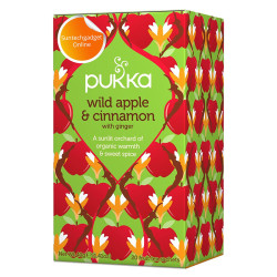 INFUSION MANZANA, CANELA, JENGIBRE 20 FILTROS PUKKA