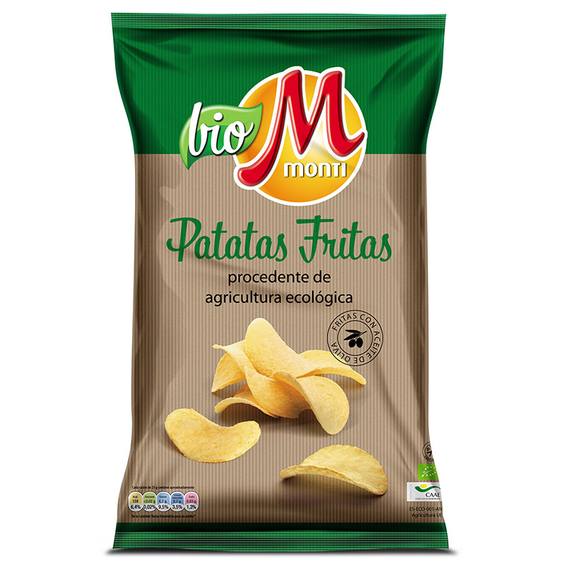 PATATAS FRITAS BIO 130Gr. MONTI