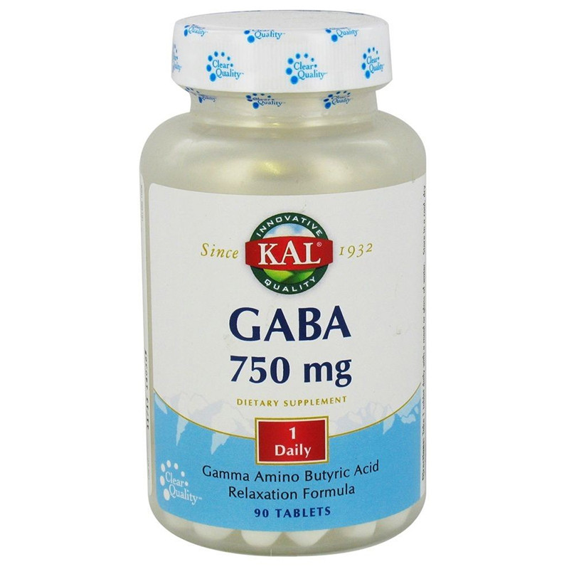 GABA 750Mg. 90 COMPRIMIDOS KAL