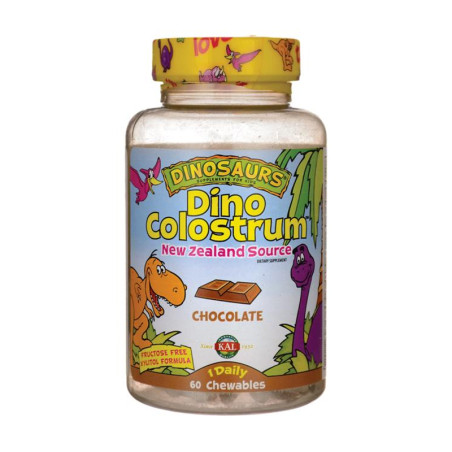 DINO COLOSTRUM CHOCO 60 DINOSAURIOS MASTICABLES KAL