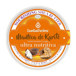 MANTECA DE KARITE ULTRA NUTRITIVA 100Gr. ESENTIAL AROMS