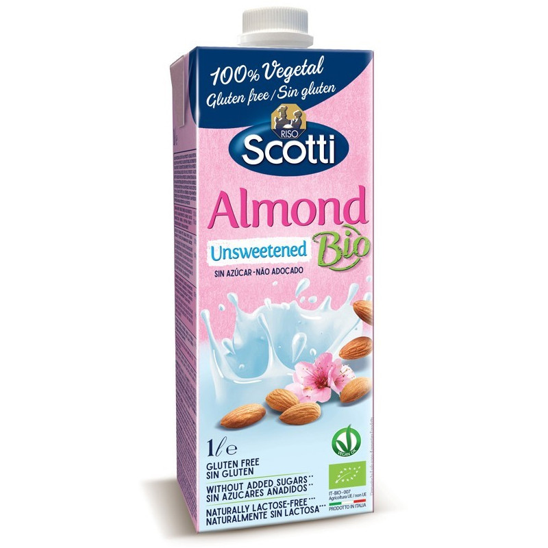 BEBIDA DE ALMENDRAS SIN AZUCAR 1Lt. SCOTTI