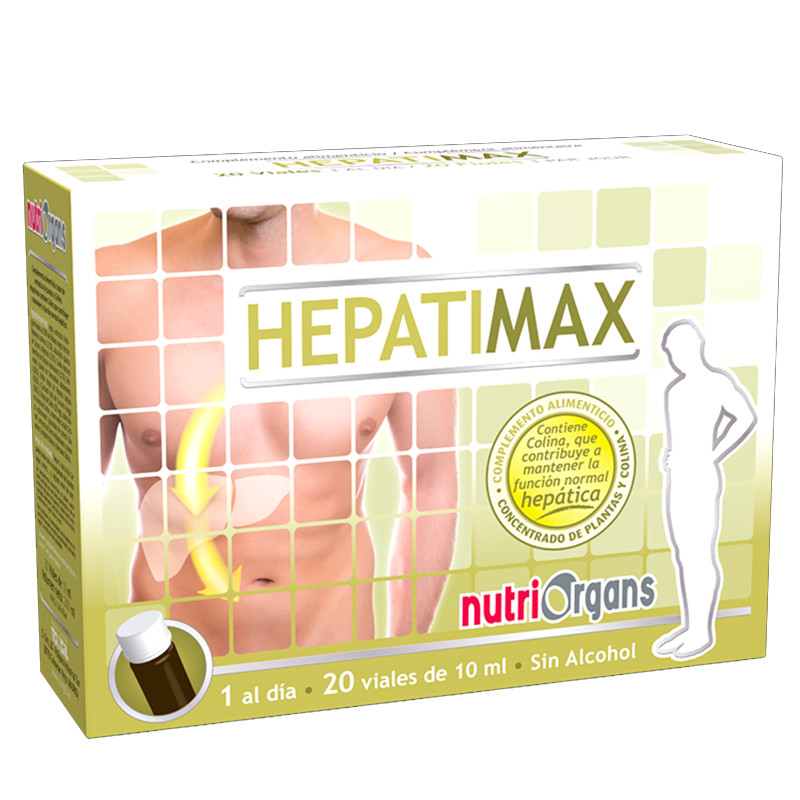 HEPATIMAX 20 VIALES NUTRIORGANS