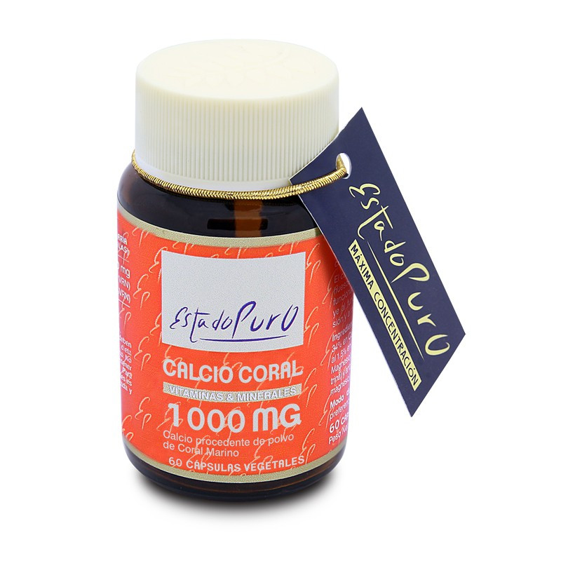 CALCIO CORAL 1.000Mg. 60 CAPSULAS ESTADO PURO