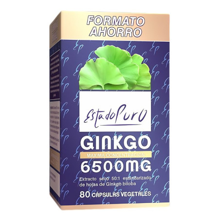 ESTADO PURO GINGKO 6.500 MG 80 CAPS ESTADO PURO - TONGIL