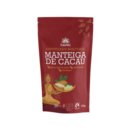 MANTECA DE CACAO BIO 125Gr. ISWARI